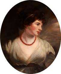 Jane Elizabeth, grevinde af Oxford, 1797 (olie på lærred)