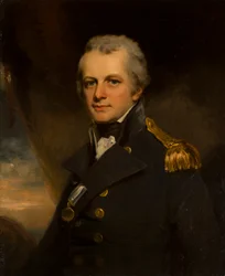Portræt af admiral John Willett Payne, ca. 1772-1803 (olie på lærred)