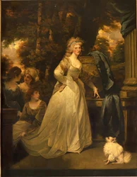 Portræt af H.R.H. Frederica Charlotte Ulrica, Prinsesse Royal af Preussen og hertuginde af York, 1792