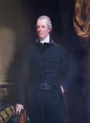 Portræt af William Pitt den Yngre, britisk politiker og premierminister, 1805.