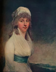 Portræt af en dame, c1790