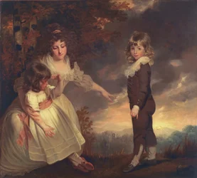 Susannah, Philip Lake og Maria Godsal: The Godsal Children, 1789