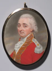 Portræt af generalløjtnant Daniel Burr, 1799.