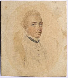 Portræt af en mand, ca. 1775.