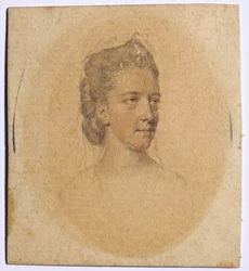 Portræt af en kvinde, ca. 1775.