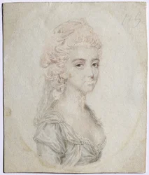 Portræt af en kvinde, ca. 1776.
