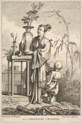 Den kinesiske gartner, 1741-63.