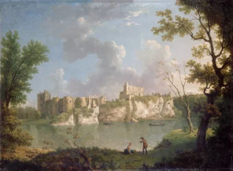 Chepstow Castle (olie på lærred)