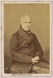 [George Hamilton Gordon, 4. jarl af Aberdeen].