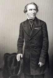 Giacomo Meyerbeer (1791-1864) graveret af D.J. Pund fra et fotografi, fra 