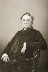 Hugh Stowell (1799-1845) graveret af D.J. Pund fra et fotografi, fra 