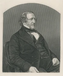 John Campbell, 1. baron Campbell af St. Andrews, indgraveret af D.J. Pund fra et fotografi, fra 