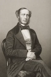 John Walter (1818-94) graveret af D.J. Pund fra et fotografi, fra 