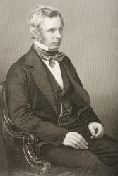 Peter John Locke King (1811-85) graveret af D.J. Pund fra et fotografi, fra 