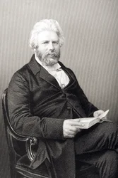 Robert Chambers (1802-71) graveret af D.J. Pund fra et fotografi, fra 
