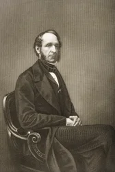 Robert Grosvenor (1801-93) graveret af D.J. Pund fra et fotografi, fra 