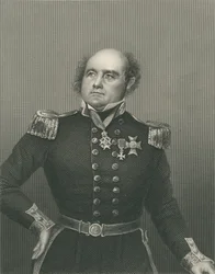 Sir John Franklin graveret af D.J. Pund fra et fotografi, fra 