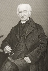 Thomas Vowler Short (1790-1872) graveret af D.J. Pund fra et fotografi, fra 