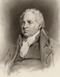 Portræt af violinisten og komponisten William Shield 1748-1829, 1822.