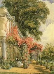 Havefronten af Mr. Robert Vernons hus i Twickenham