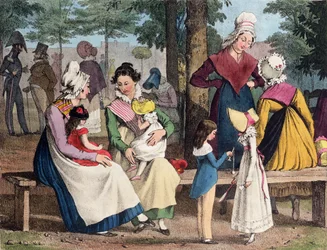 Barnepige, 1820