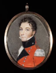 Uidentificeret officer, sandsynligvis fra 14. Madras Native Infantry
