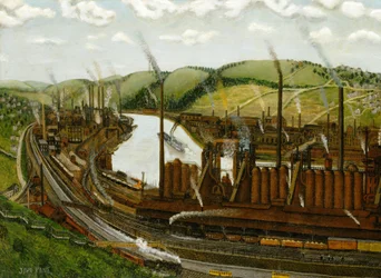 Monongahela River Valley, Pennsylvania, 1931