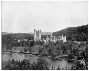 Balmoral Castle, Skotland, slutningen af det 19. århundrede