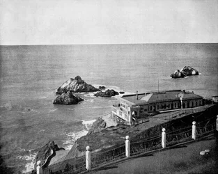 Cliff House and Seal Rocks, Golden Gate, Californien, USA, 1893.