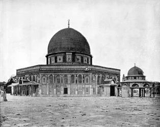 Omar-moskeen, Jerusalem, 1893.