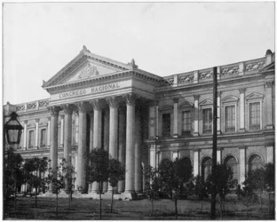 Nationalkongressen, Santiago, Chile, slutningen af det 19. århundrede.