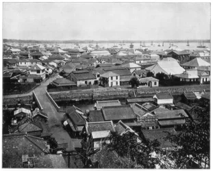 Yokohama, Japan, slutningen af det 19. århundrede
