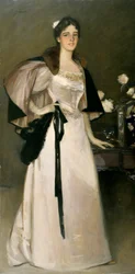 Portræt af Miss Mary Burrell