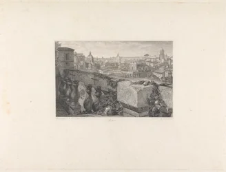 Rom, fra Farnese Gardens