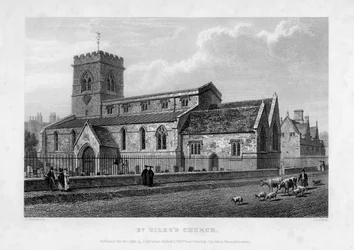 St Giles Church, Oxford, 1834.