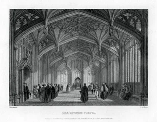 The Divinity School, Oxford, 1837.