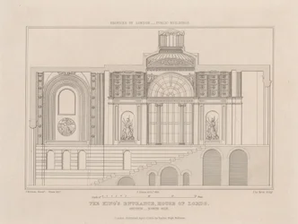 Kongens Indgang, Overhuset