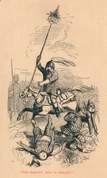 Flygt, engelsk! Død er Edmond!, c1860, c1860