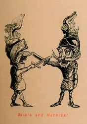 Scipio og Hannibal, 1852