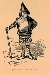 Soldat fra perioden, c1860, c1860