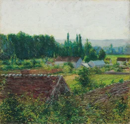 Bondehuse i Giverny, ca. 1890