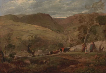 Hanson Toot, udsigt i Dovedale