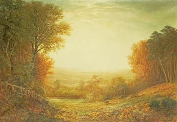 På Hampstead Heath i 1862 eller When the Sun in Splendor Fades, 1862