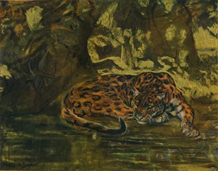 En Jaguar, c1900