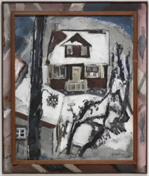 Fra mit vindue, Cliffside, New Jersey