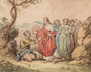 Kristus helbreder en blind mand