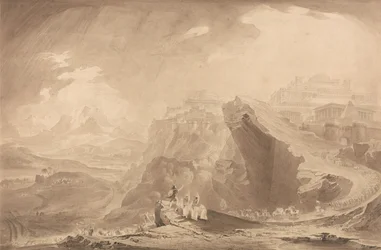 Joshua befaler solen at stå stille