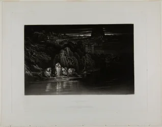 Salme CXXXVII, fra Illustrationer af Bibelen