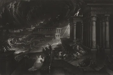 Den syvende plage, ca. 1824
