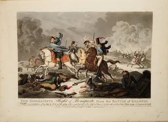 Bonapartes flugt fra slaget ved Krasnoi, 1814